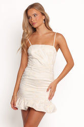 Abel Mini Dress - Cream